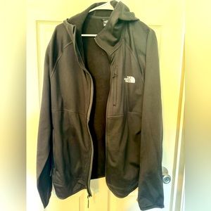New North Face Black hooded jacket